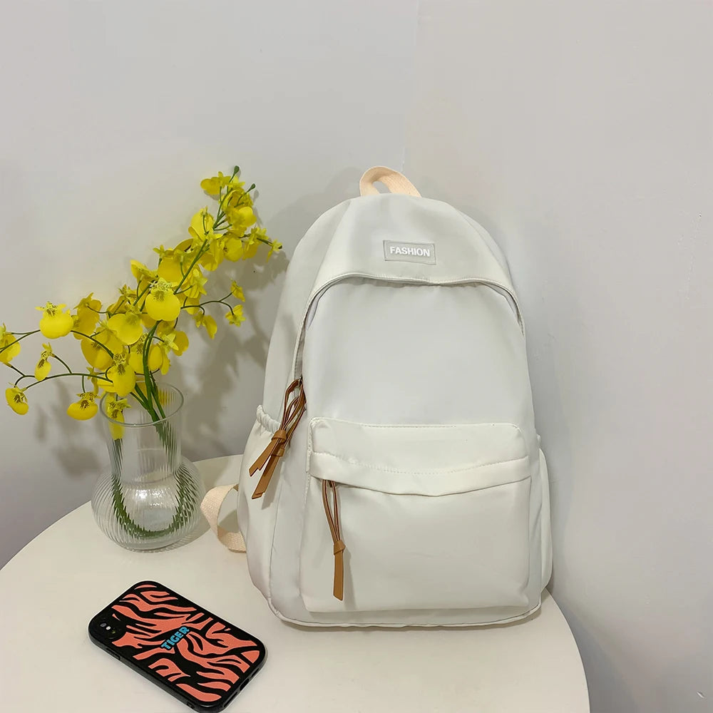 Simple Backpacks for College Students, High School Students, Junior High School Students, Casual Backpacks, Backpacks
