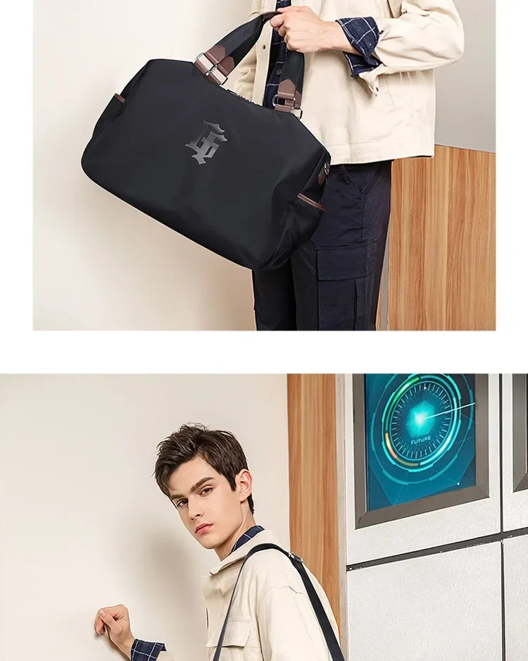 Travel Bag Men Nylon Duffle Weekend Bags Coach Tote Bag Large Size Hand Luggage Shoulder Handbags Large Capacity Travel Suitcase