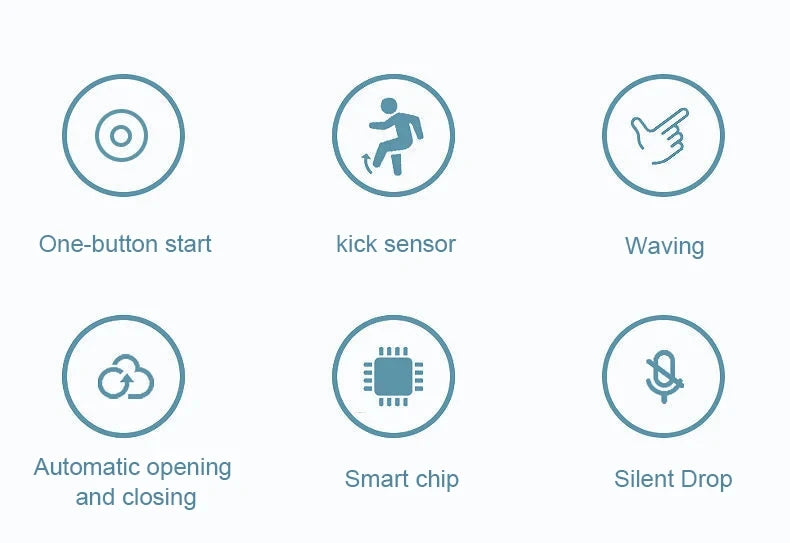 Aroefa 13L Smart Touch Trash Can - Aroefa