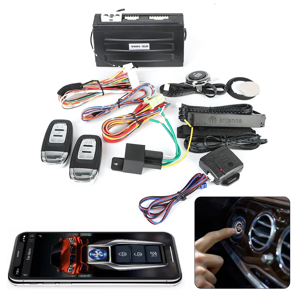 Aroefa Car Starter Alarm Smart Bluetooth - Aroefa