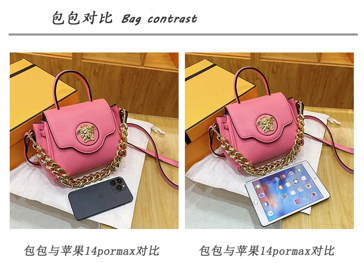 High-End Minimalist Messenger Bag Fashionable For Women With Large Capacity Casual Business Solid Color