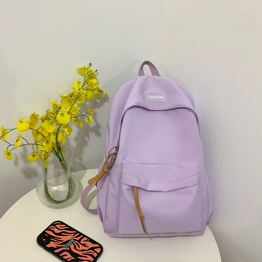 Simple Backpacks for College Students, High School Students, Junior High School Students, Casual Backpacks, Backpacks