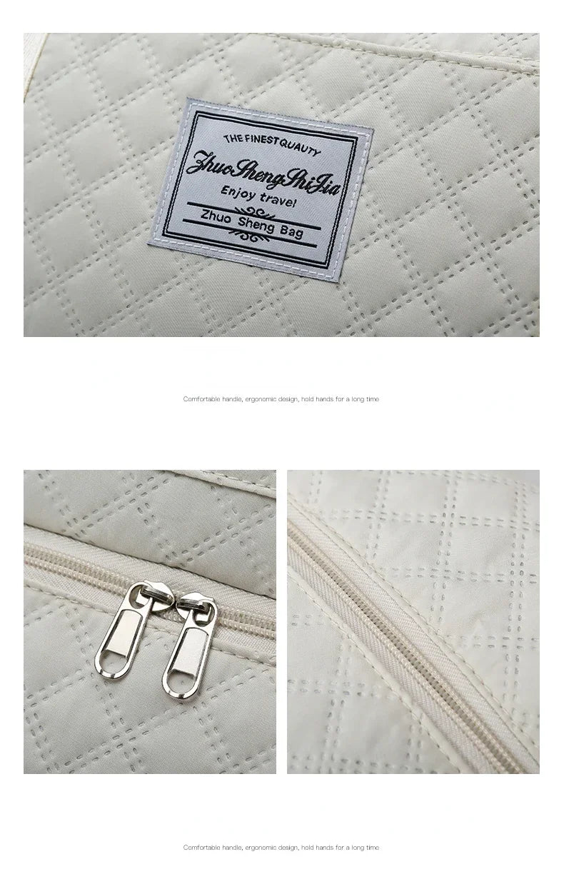 Lightweight Luggage Bag, Large Capacity Travel Duffle Bag Gym Tote Bags, Shoulder Weekender Overnight Bag