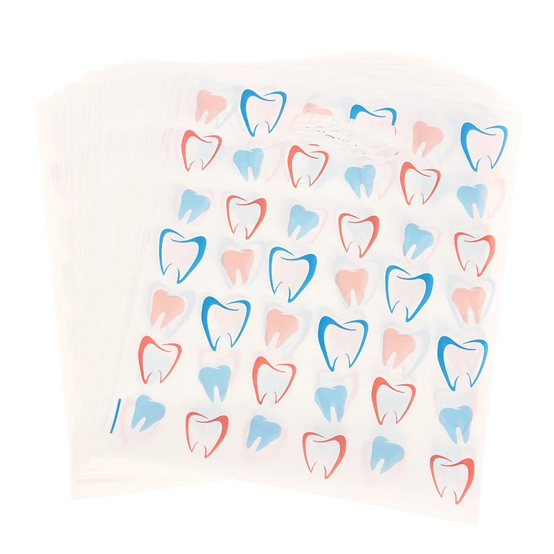 30/50pcs Dental Bags For Dental , Bulk Plastic Dental Goods Gift Bags For Hygienists, Dentists, Patient Care Clinics