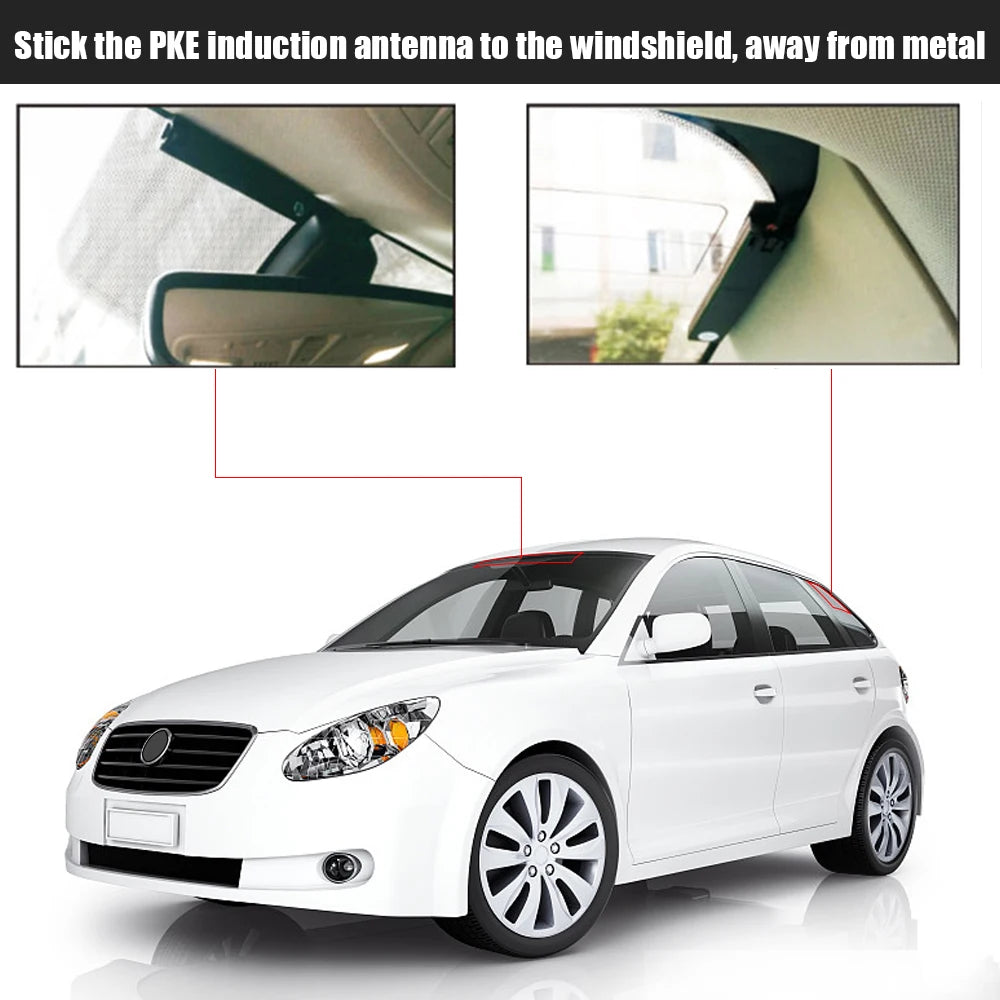 Aroefa Car Starter Alarm Smart Bluetooth - Aroefa