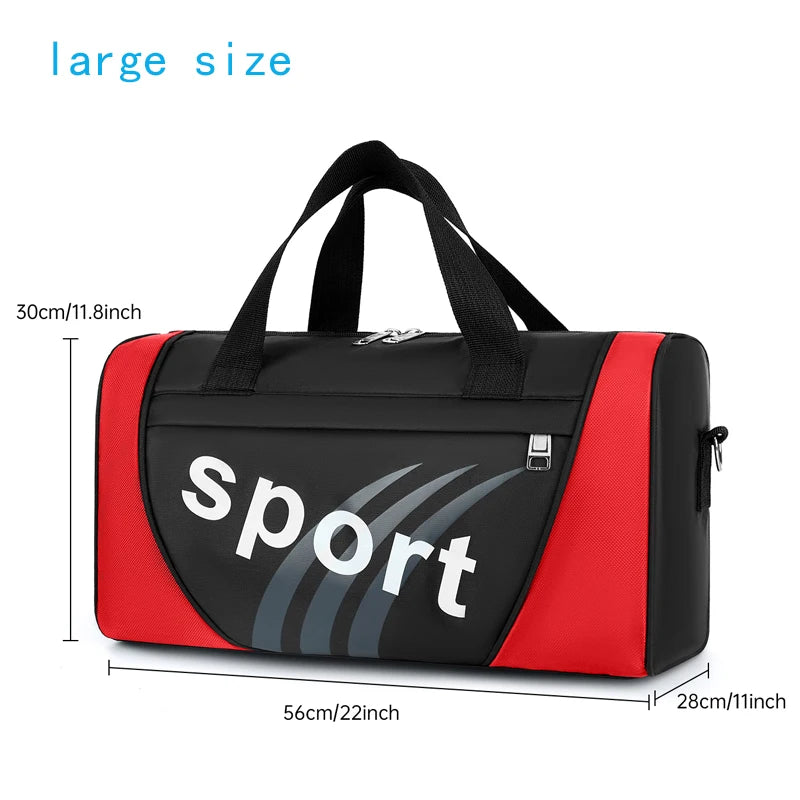 Travel luggage bag, suitable for gym, weekend vacation and storage, sports accessory bag, crossbody bag