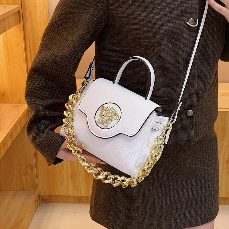 High-End Minimalist Messenger Bag Fashionable For Women With Large Capacity Casual Business Solid Color