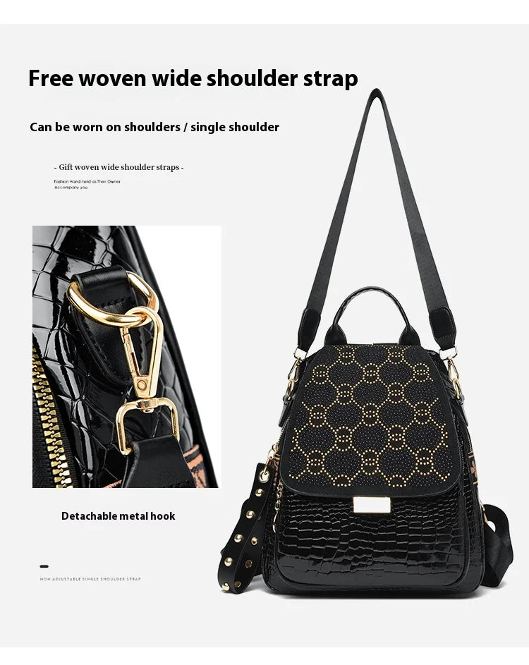 Fashion Women's Backpack, Stylish Daypack for Work, Travel, School, College, Hiking, and Daily Use