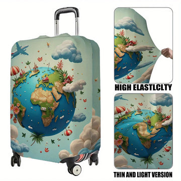 Washable travel essentials, luggage case, flexible travel accessories for trolley cases