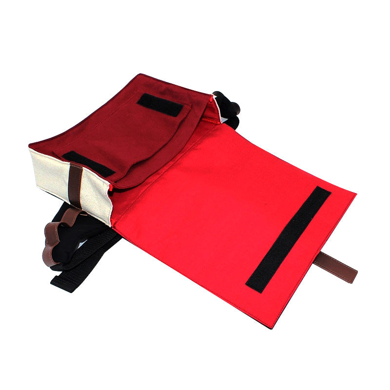 Gothic Magical Spell Book Messenger Crossbody Bag PU Fashion Backpack Cosplay Adjustable For Students New Retro Shoulder Bags