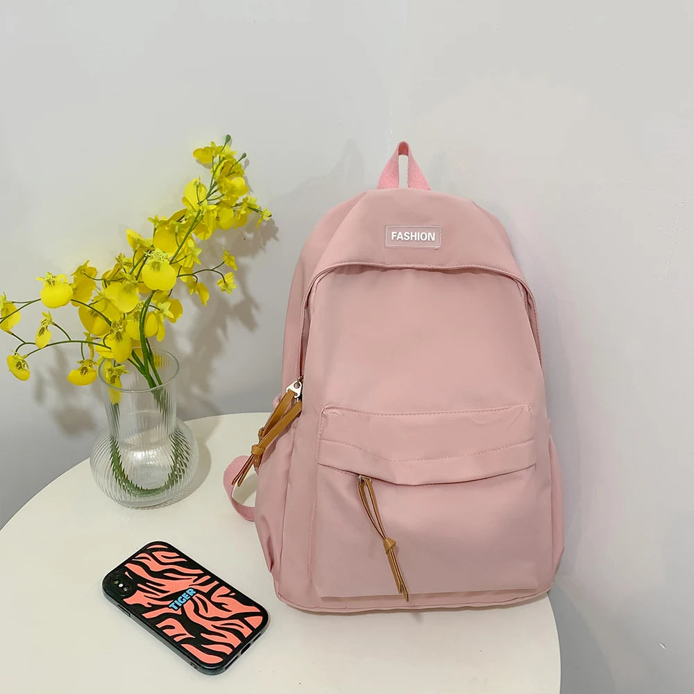 Simple Backpacks for College Students, High School Students, Junior High School Students, Casual Backpacks, Backpacks
