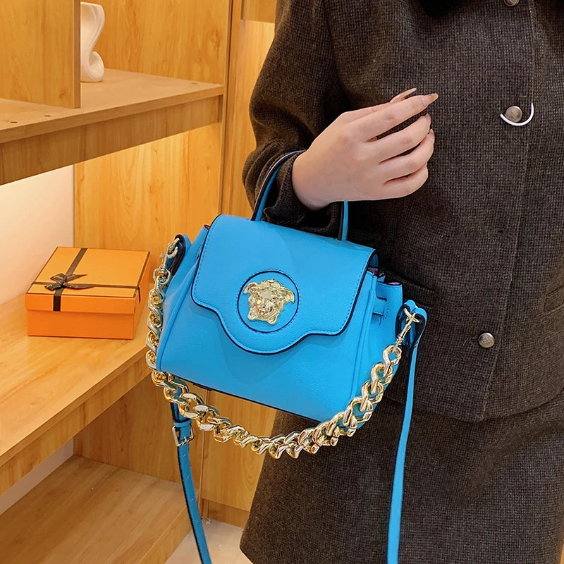 High-End Minimalist Messenger Bag Fashionable For Women With Large Capacity Casual Business Solid Color