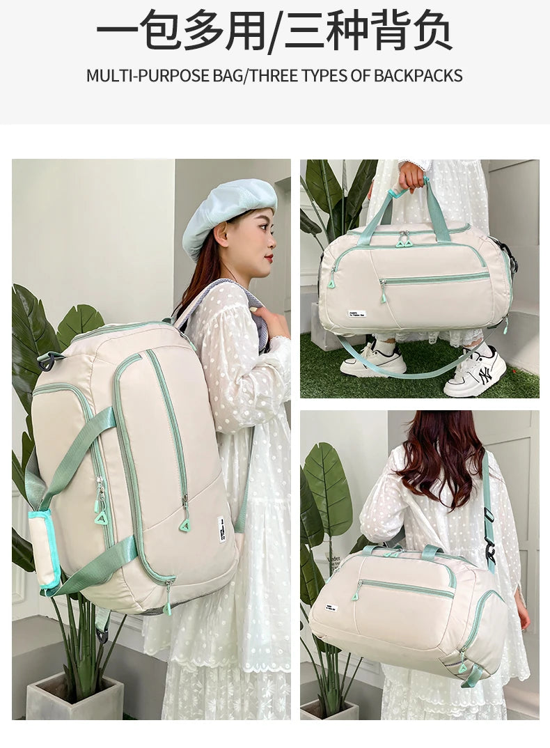 New Travel Backpack Laptop Bag Multifunctional Waterproof Fitness Handbag Outdoor Shoulder Bags Large Capacity Backpack Mochila