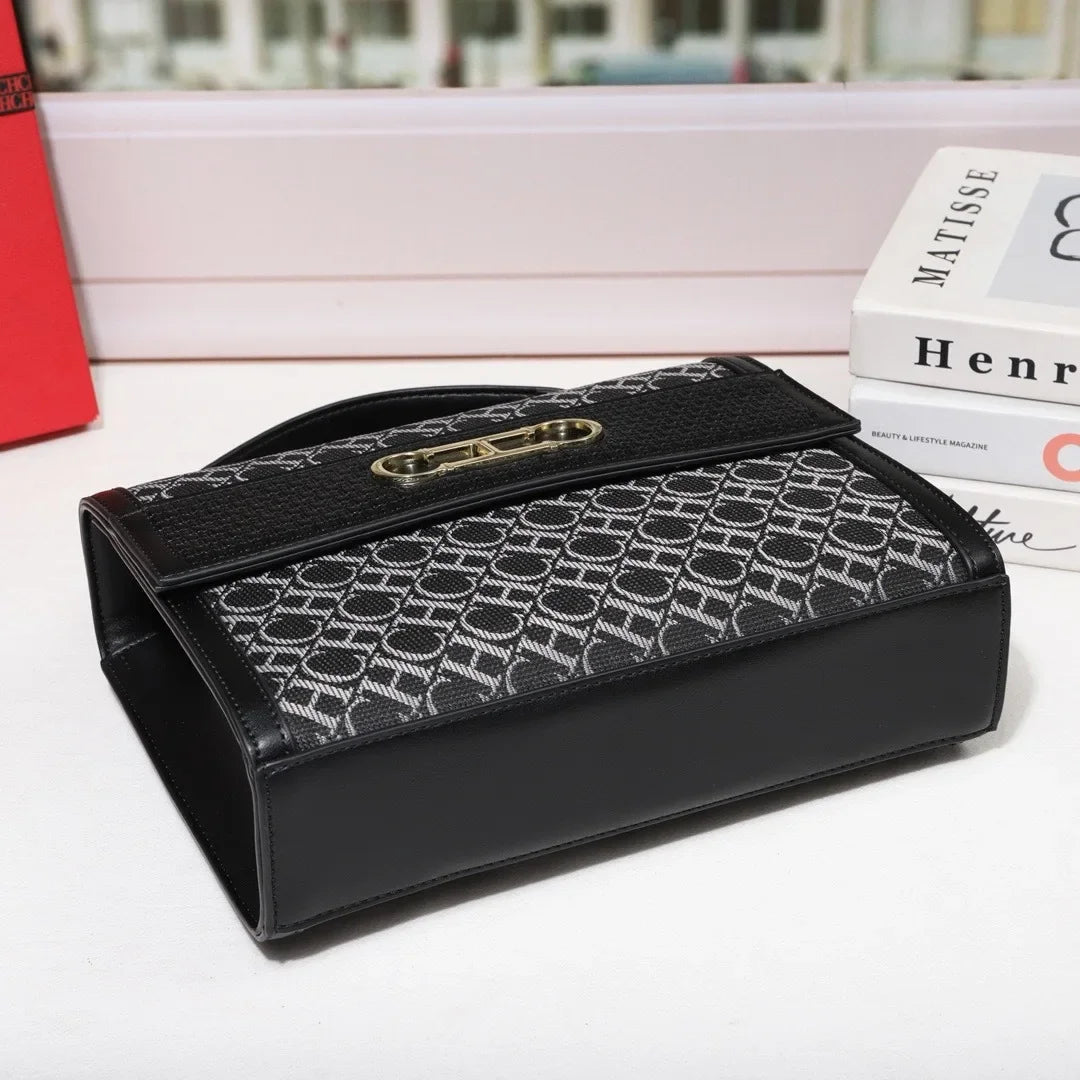 Stylish Women's Leather Messenger Bag Handbags Crossbody Shoulder Tote Classic Elegant for Ladies Luxury Brand