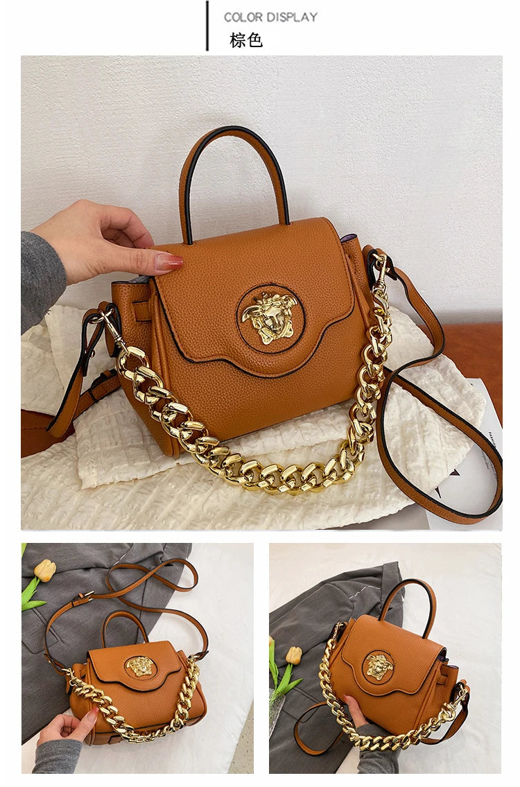 High-End Minimalist Messenger Bag Fashionable For Women With Large Capacity Casual Business Solid Color