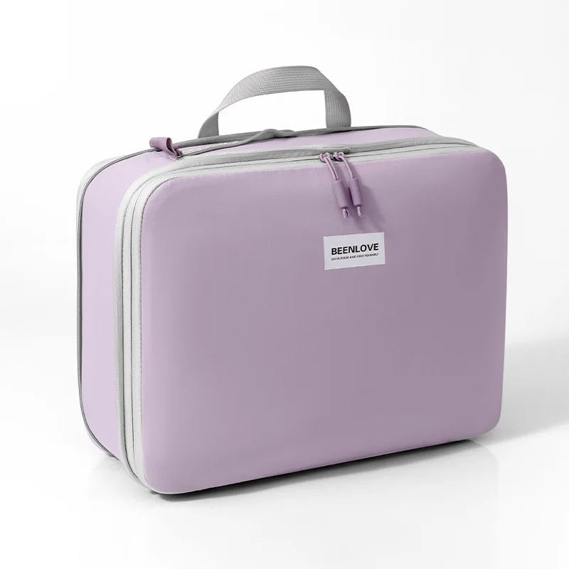 Fashion Simple Compression Storage Bags For Business Travel Portable Clothes Bunderwears Shoes Small Stoages Travel Hand Bag