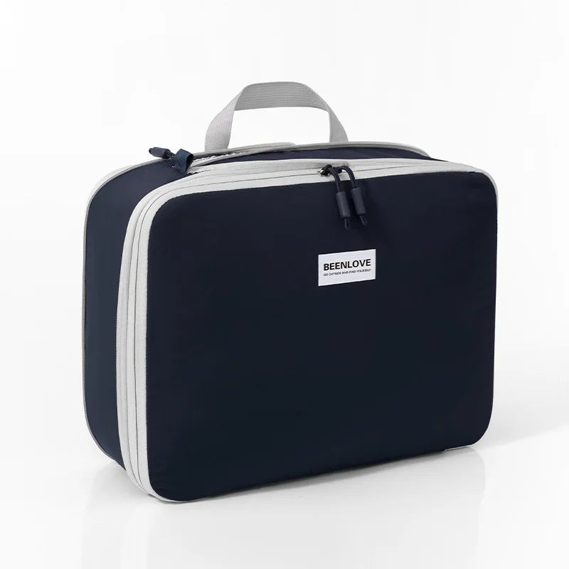 Fashion Simple Compression Storage Bags For Business Travel Portable Clothes Bunderwears Shoes Small Stoages Travel Hand Bag