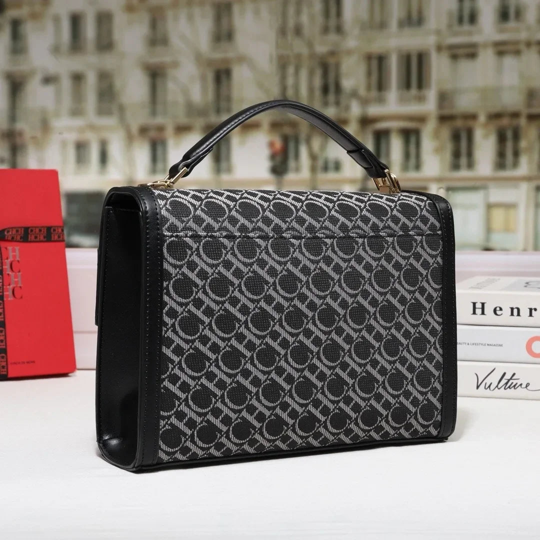 Stylish Women's Leather Messenger Bag Handbags Crossbody Shoulder Tote Classic Elegant for Ladies Luxury Brand