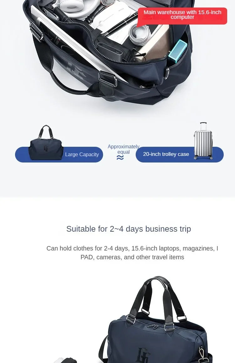 Travel Bag Men Nylon Duffle Weekend Bags Coach Tote Bag Large Size Hand Luggage Shoulder Handbags Large Capacity Travel Suitcase