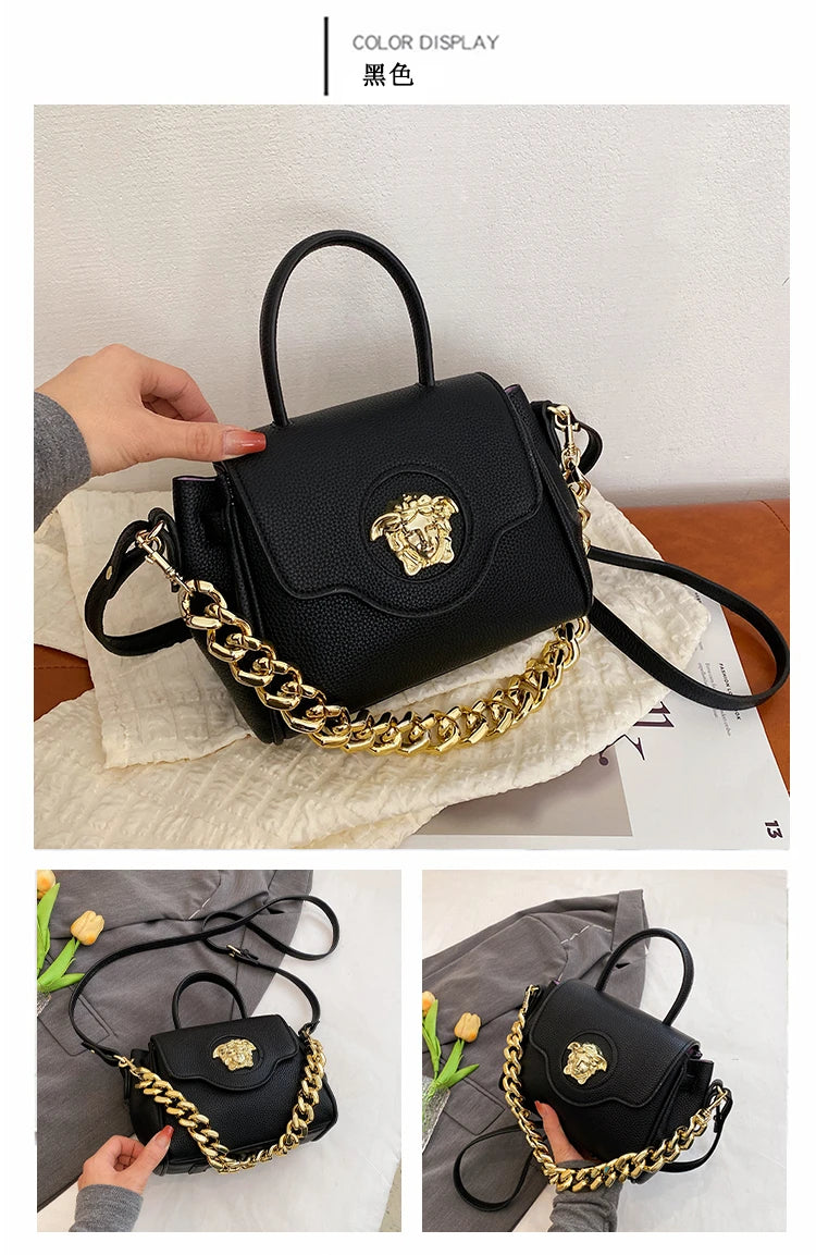 High-End Minimalist Messenger Bag Fashionable For Women With Large Capacity Casual Business Solid Color