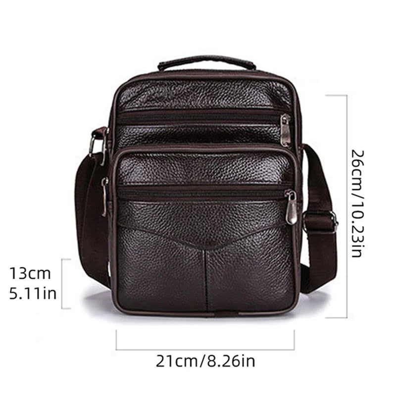 Men's Messenger Bags Hot PU Handbag Multi-functional Travel Casual Small Bags Outdoor Hiking Cycling Sport Cigarette Satchel