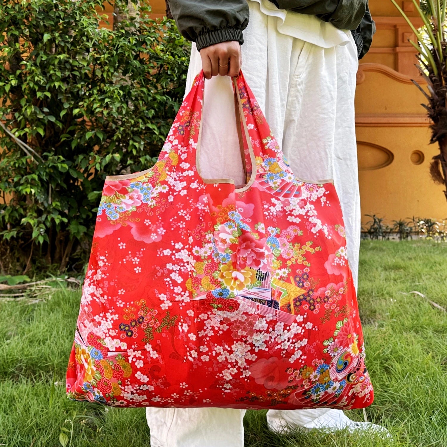 Travel Luggage Bag, Satchel Travel Luggage Bag, Foldableable and Reusable, Large Capacity, Environmentally Friendly, Lightweight Shopping Bag, Printed Pattern, Outdoor Satchel Camping Style Luggage Bag