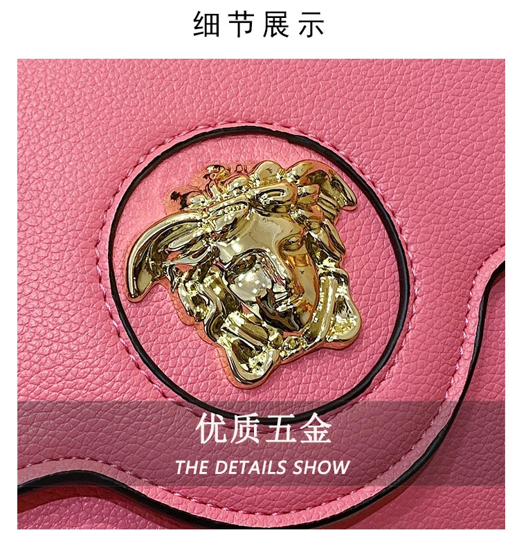 High-End Minimalist Messenger Bag Fashionable For Women With Large Capacity Casual Business Solid Color