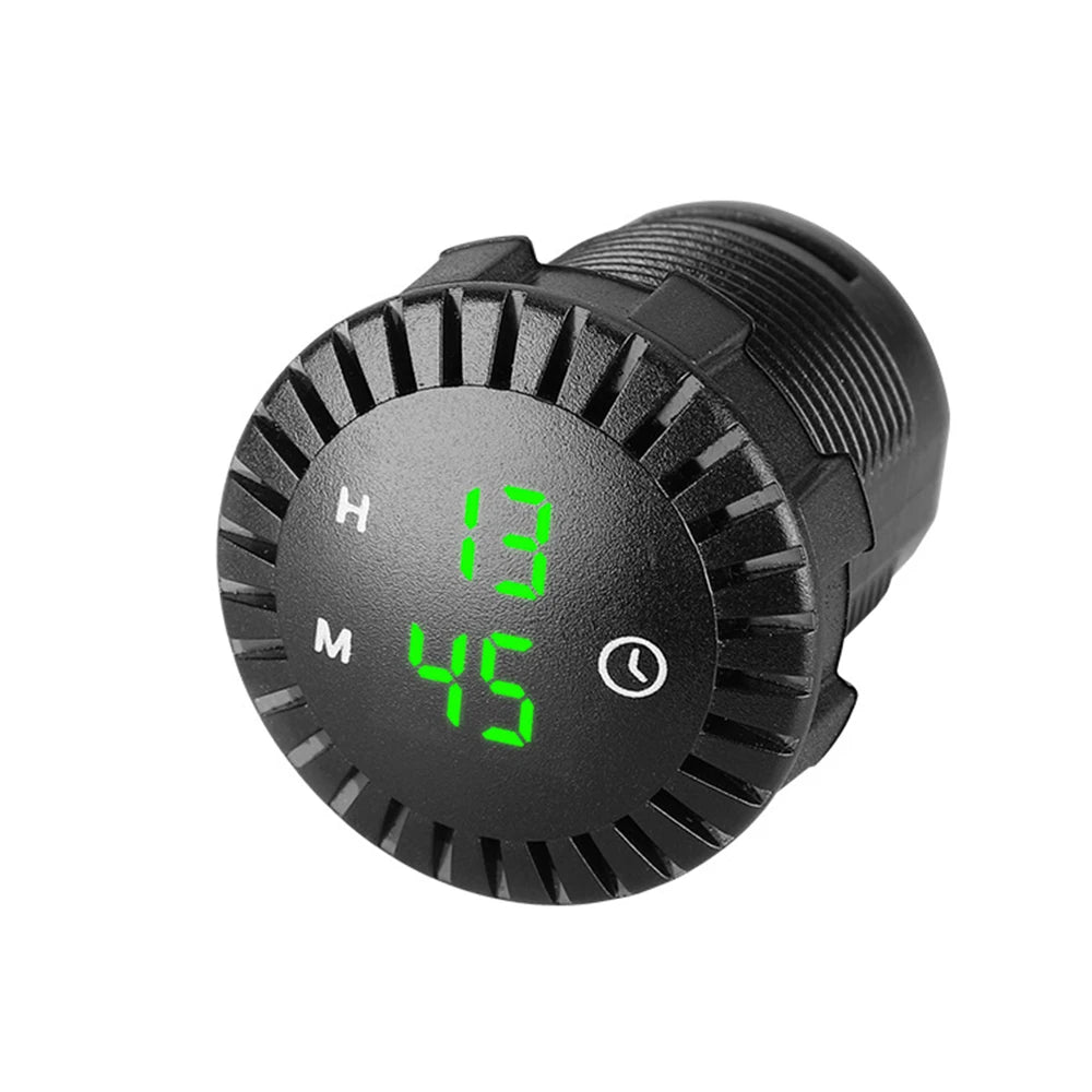 Aroefa Car Panel Electronic Clock 12V/24V - Aroefa