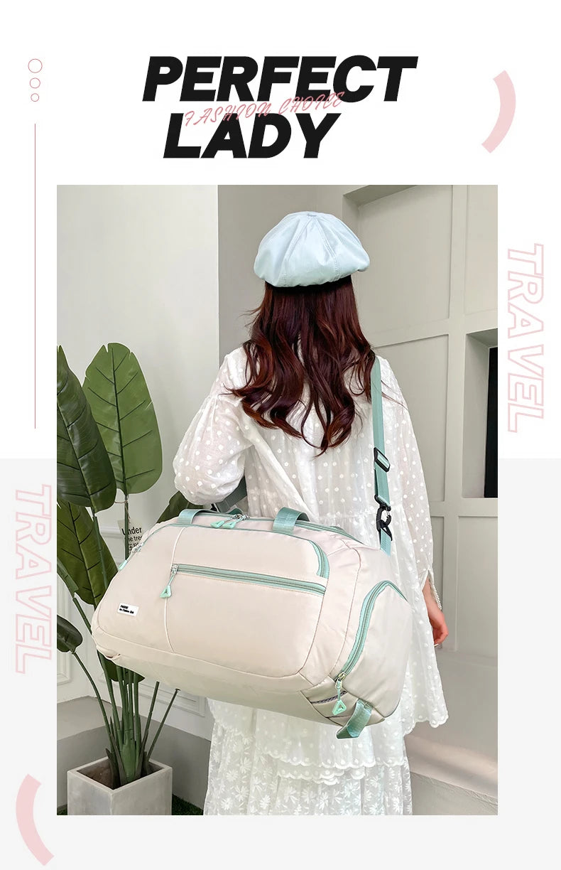 New Travel Backpack Laptop Bag Multifunctional Waterproof Fitness Handbag Outdoor Shoulder Bags Large Capacity Backpack Mochila