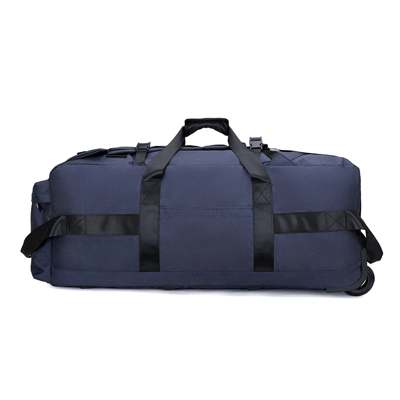 Travel Bag, Large Capacity Handbag, Portable Outdoor Carry-On Luggage, Wheeled Travel Bag, Convenient and Practical Unisex Travel Bag