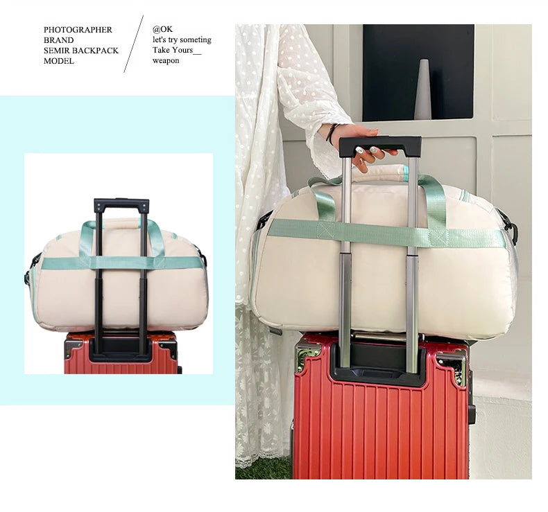 New Travel Backpack Laptop Bag Multifunctional Waterproof Fitness Handbag Outdoor Shoulder Bags Large Capacity Backpack Mochila