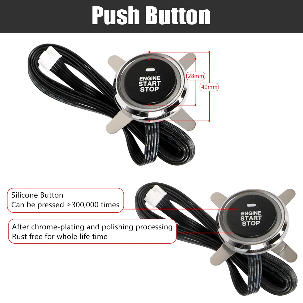 Aroefa Car Starter Alarm Smart Bluetooth - Aroefa