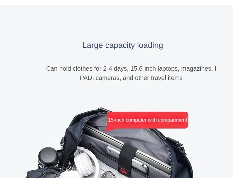 Travel Bag Men Nylon Duffle Weekend Bags Coach Tote Bag Large Size Hand Luggage Shoulder Handbags Large Capacity Travel Suitcase