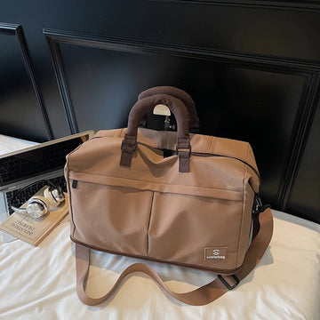 Women Travel Luggage Shoulder Bags Casual Outdoor Travel Short  TripTote Bag Portable Commuting Gym Fitness Sports Handbag