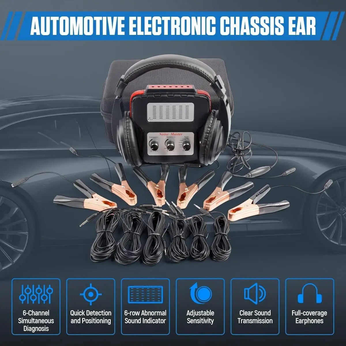 Aroefa Electronic Stethoscope Car Noise Detector - Aroefa
