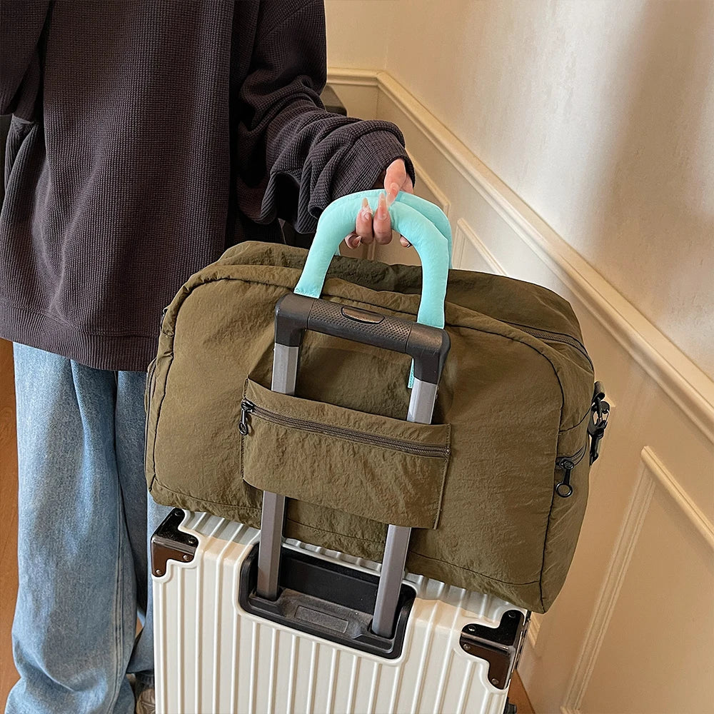 Large-Capacity Short-Distance Travel Bag, Carry-On Bag, Business Trip Hand Luggage, Sports and Fitness Bag, Travel Storage Bag