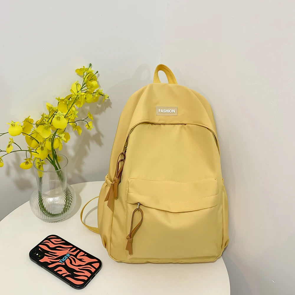 Simple Backpacks for College Students, High School Students, Junior High School Students, Casual Backpacks, Backpacks