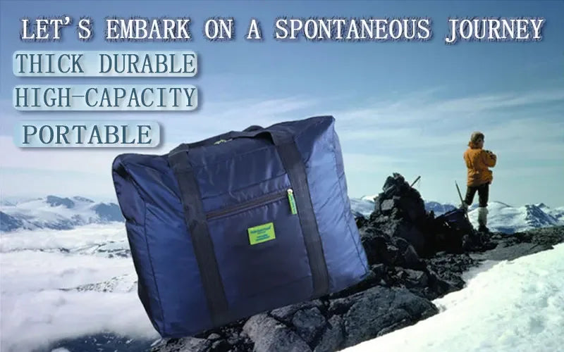 High-capacity travel luggage bag,Lightweight and portable handbag,suitable for overnight stays, vacations, shopping, weekends