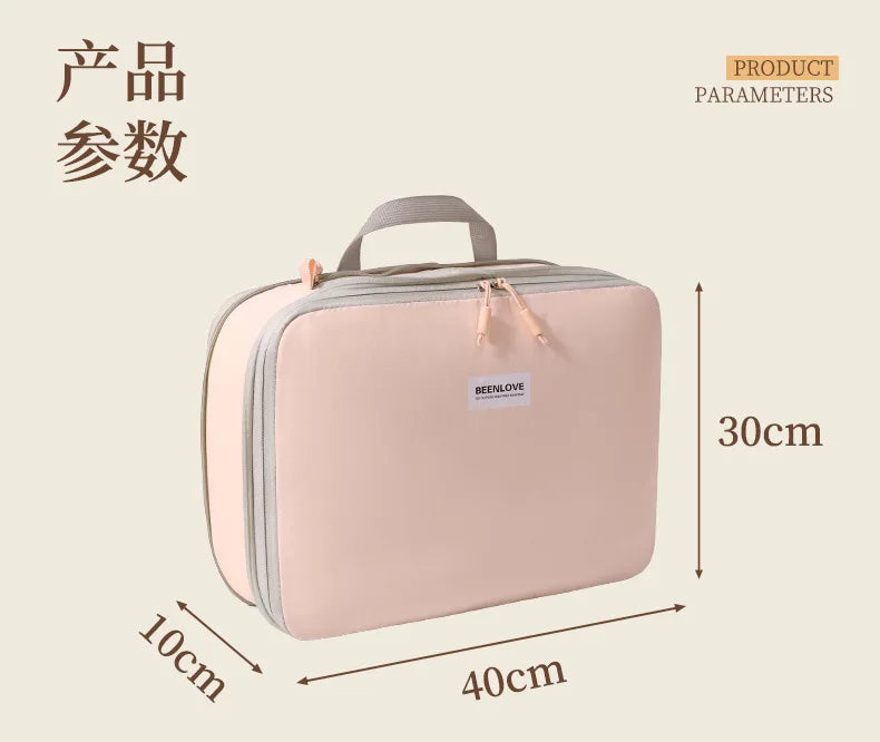 Fashion Simple Compression Storage Bags For Business Travel Portable Clothes Bunderwears Shoes Small Stoages Travel Hand Bag