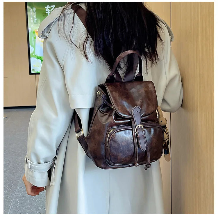 Backpack for Women Fashionable Retro Backpack Mother Kids Bags for Girl School Bag Travel Backpacks Mochilas De Hombre Рюкзак