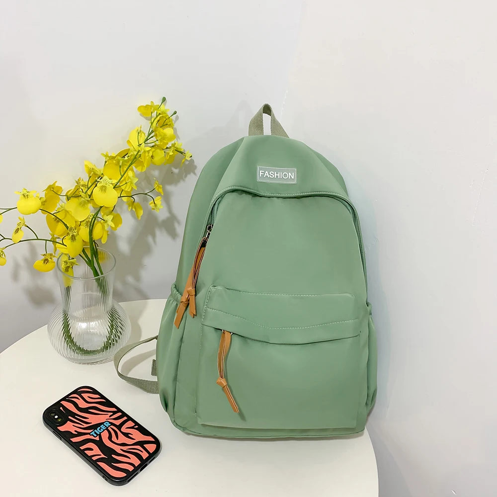 Simple Backpacks for College Students, High School Students, Junior High School Students, Casual Backpacks, Backpacks
