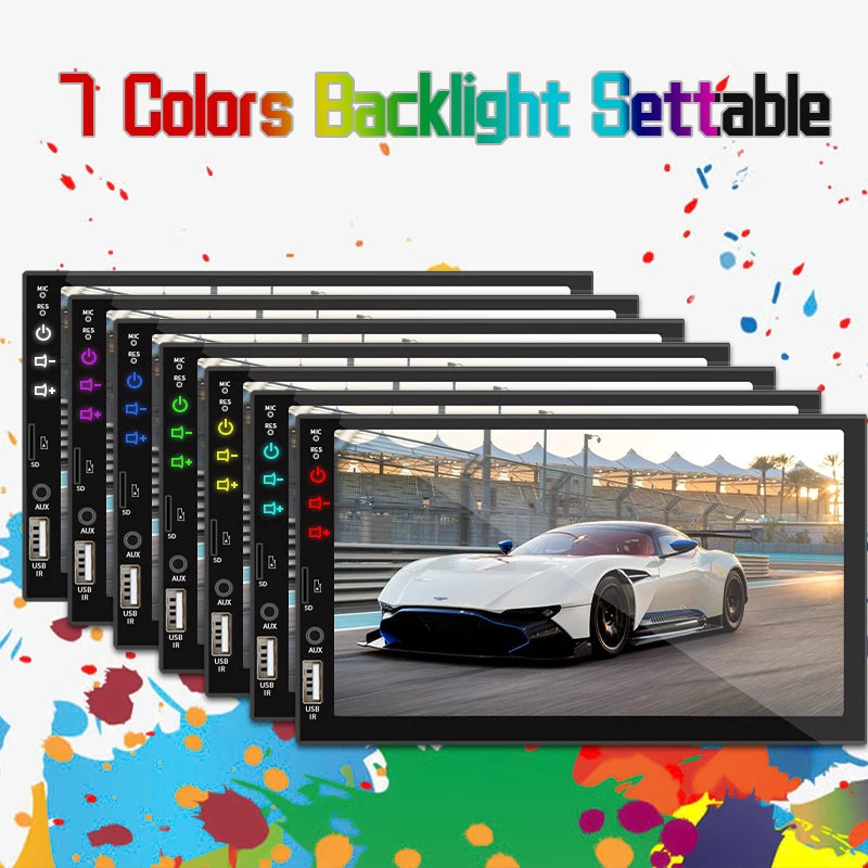 Aroefa 7“ Car Radio 1 Din Carplay Android - Aroefa