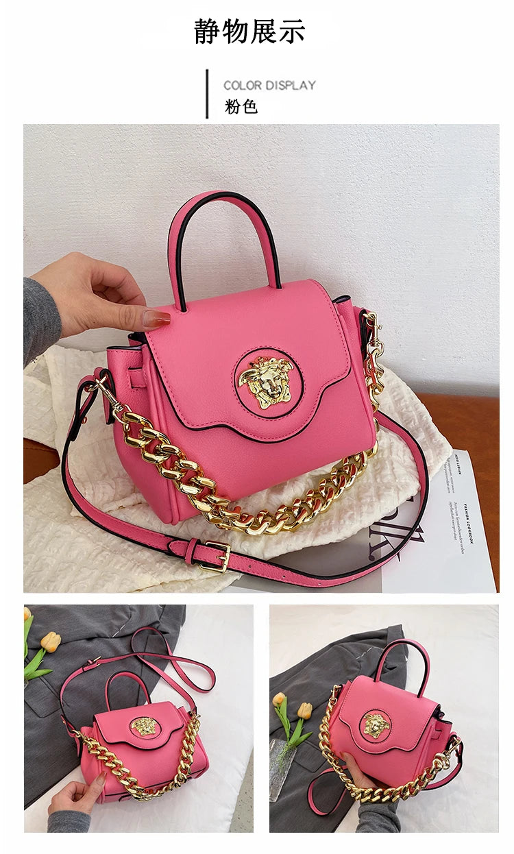 High-End Minimalist Messenger Bag Fashionable For Women With Large Capacity Casual Business Solid Color