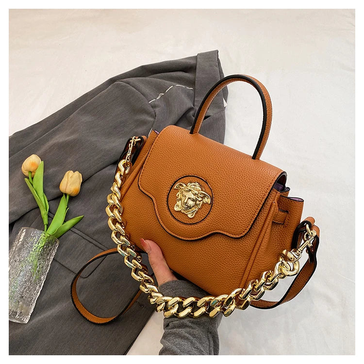 High-End Minimalist Messenger Bag Fashionable For Women With Large Capacity Casual Business Solid Color