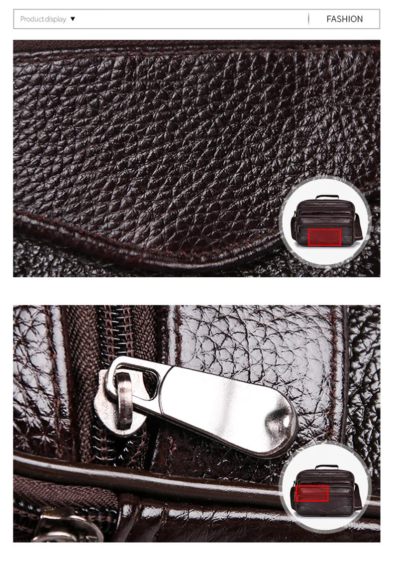 Men's Messenger Bags Hot PU Handbag Multi-functional Travel Casual Small Bags Outdoor Hiking Cycling Sport Cigarette Satchel