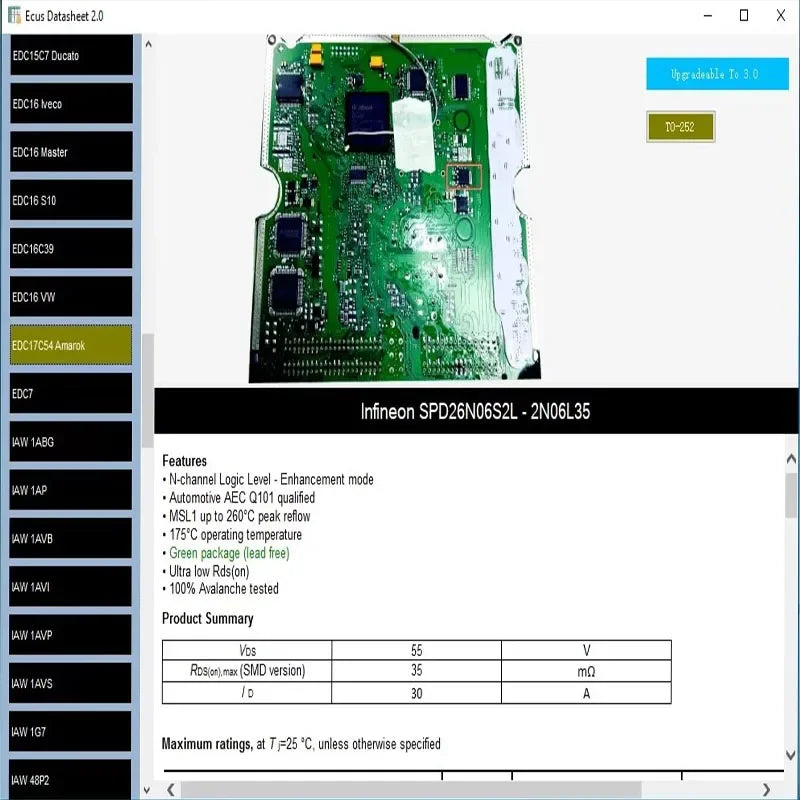 Aroefa Ecus Datasheet 2.0 ECU - Aroefa