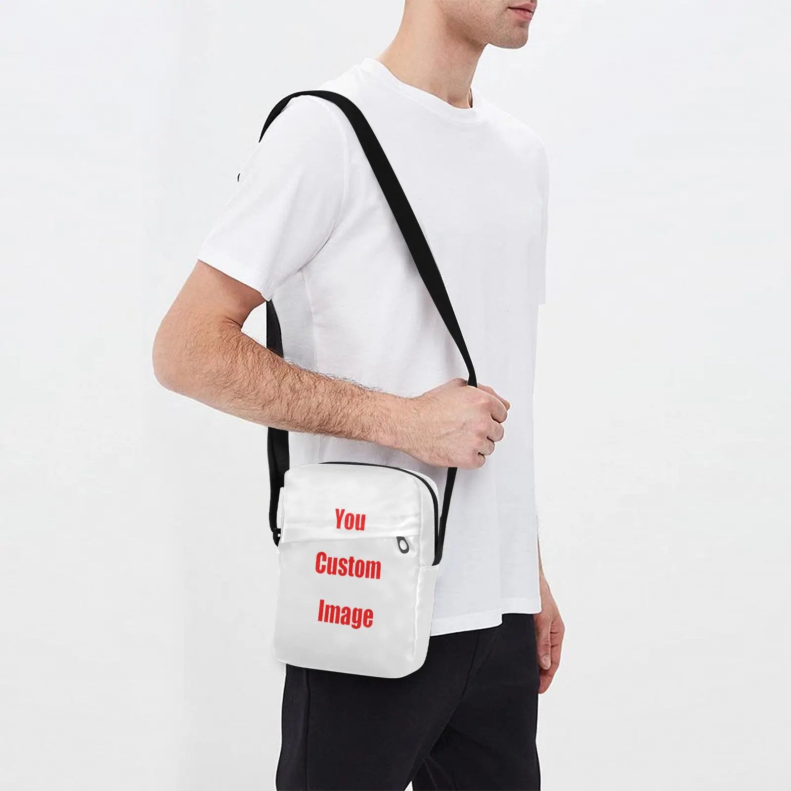 Men's Messenger Bag Fashion Small Polyester Casual Handbags Male CrossBody Shoulder Bags For Men Customized Purses And Handbags