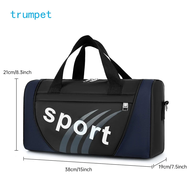 Travel luggage bag, suitable for gym, weekend vacation and storage, sports accessory bag, crossbody bag