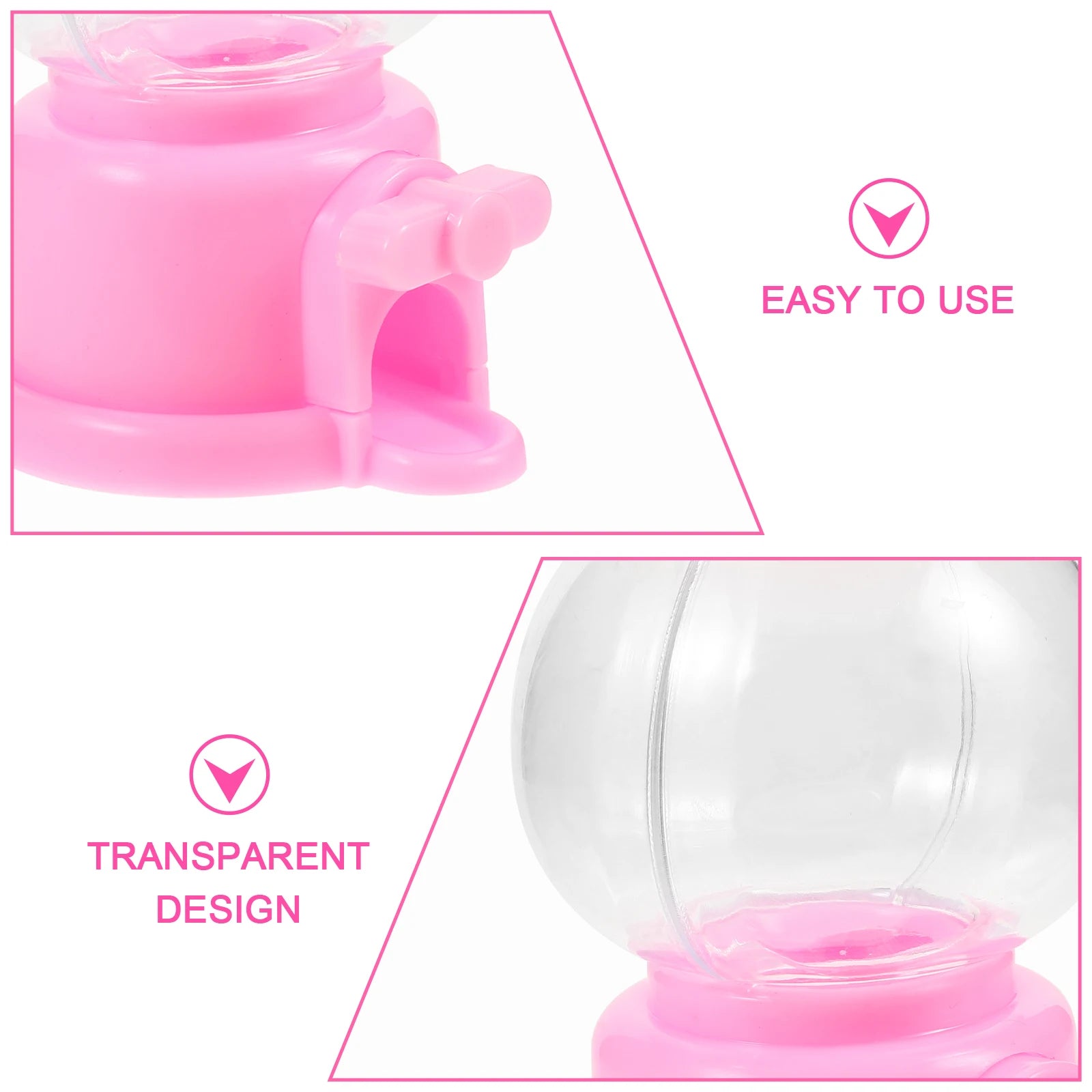 Plastic Mini Candy Dispenser Gumball Machine Toy Party Gift Bags Event Supplies Children for Kids Party Gift Bags Event Supplies