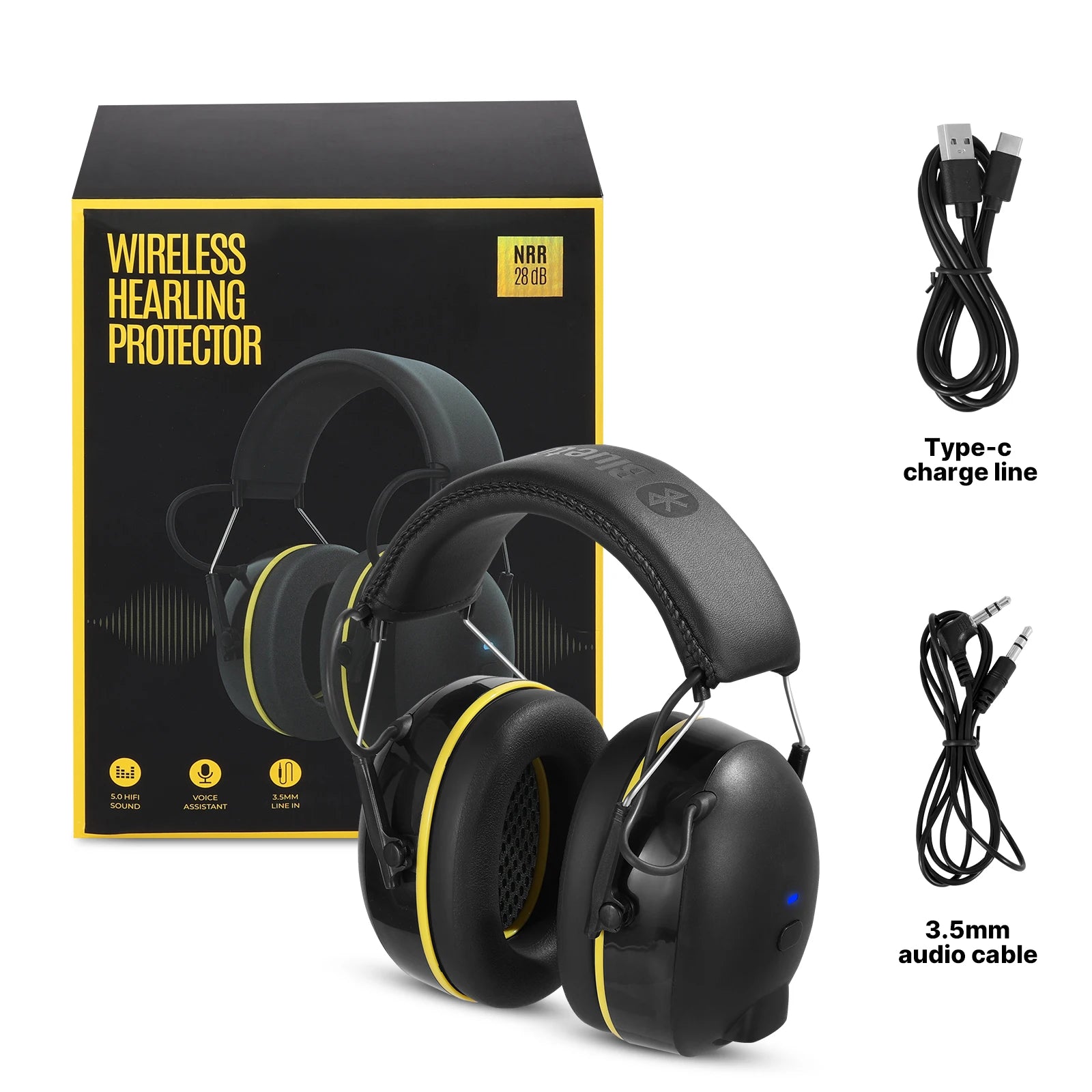 Aroefa Electronic Headphone Earmuffs - Aroefa